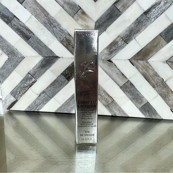 Lancôme l’absolu lacquer lip 378 BE UNIQUE - Picture 3 of 3